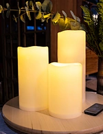 flameless flickering led candles