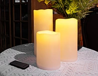 plastic flameless candles
